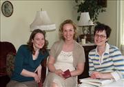 Julie, Sarah, and Catie